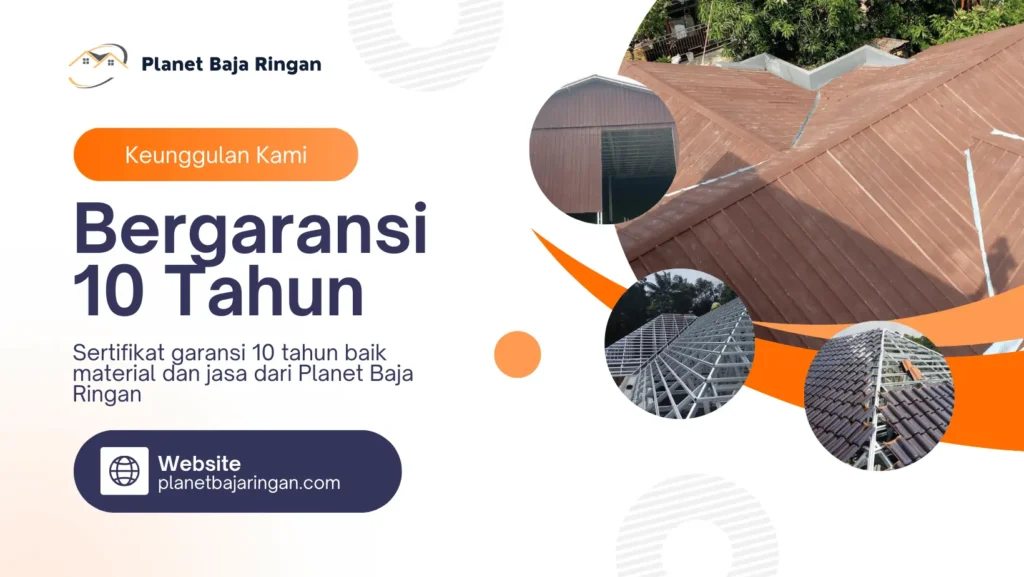 Bergaransi 10 Tahun